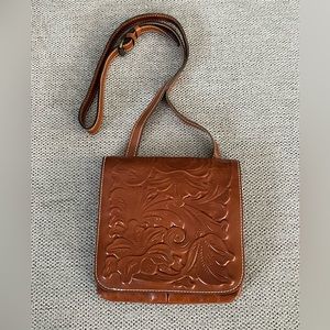 Patricia Nash Crossbody Leather Floral‎ Embossed